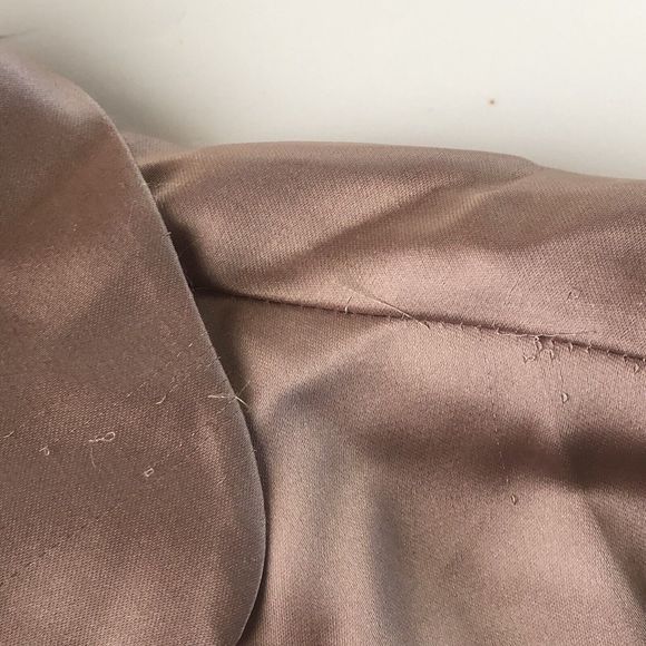 sincerely jules Crop Front Tie Blouse Small Rose Gold - Picture 7 of 13